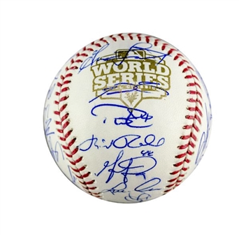 Detroit Tigers 2012 Team Signed World Series Baseball(31 Signatures)